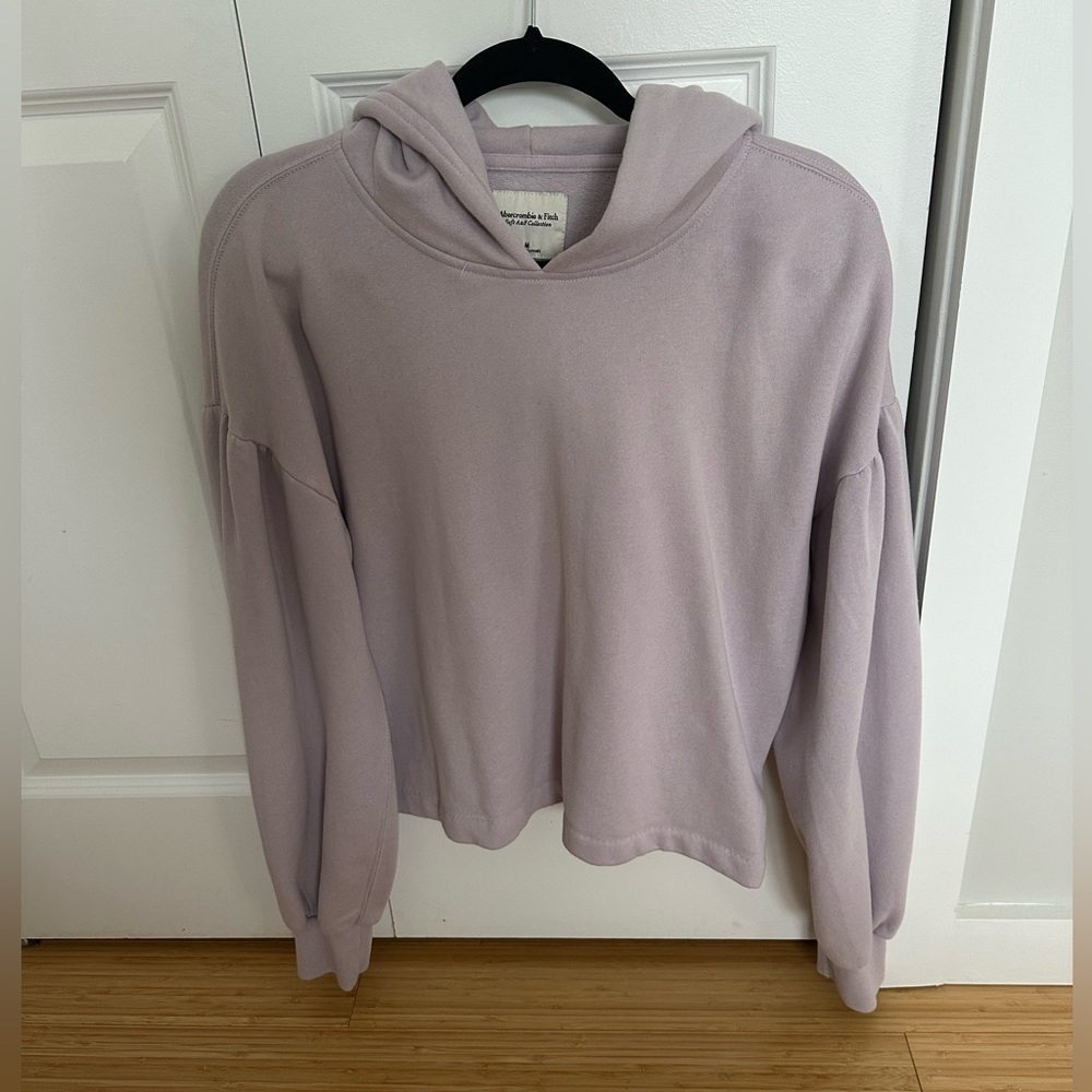 Abercrombie & Fitch purple hoodie